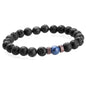 Men Bracelet Natural Moonstone Bead Tibetan Buddha Bracelet Chakra Lava Stone Diffuser Bracelets Men Jewelry Gift Drop Shipping