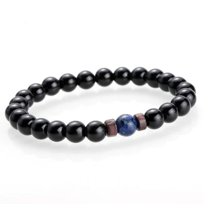 Men Bracelet Natural Moonstone Bead Tibetan Buddha Bracelet Chakra Lava Stone Diffuser Bracelets Men Jewelry Gift Drop Shipping